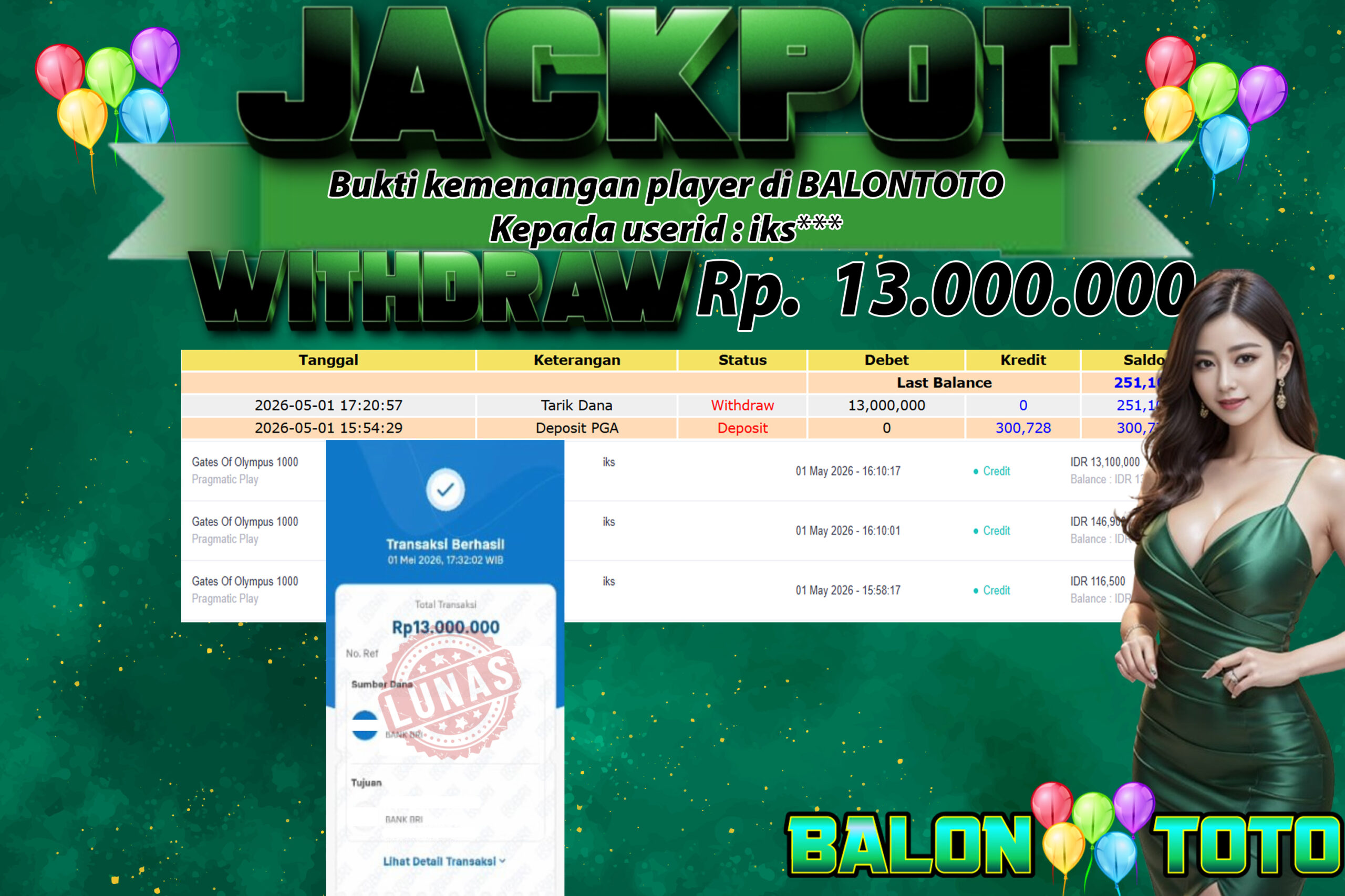 Prediksi BALONTOTO